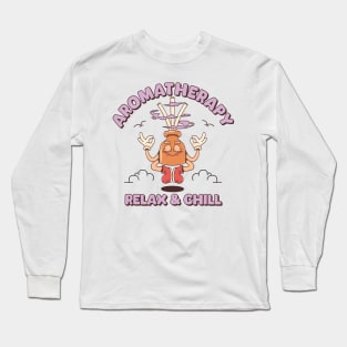 retro diffuser relax and chill Long Sleeve T-Shirt